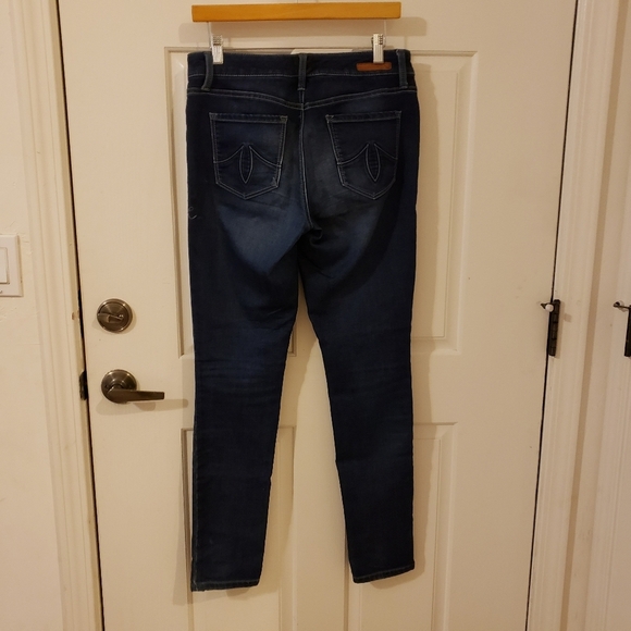 Anthropologie Level 99 Mid Rise Liza Skinny 27 - Picture 4 of 7